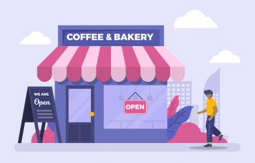 We are open shop illustration1 - banner