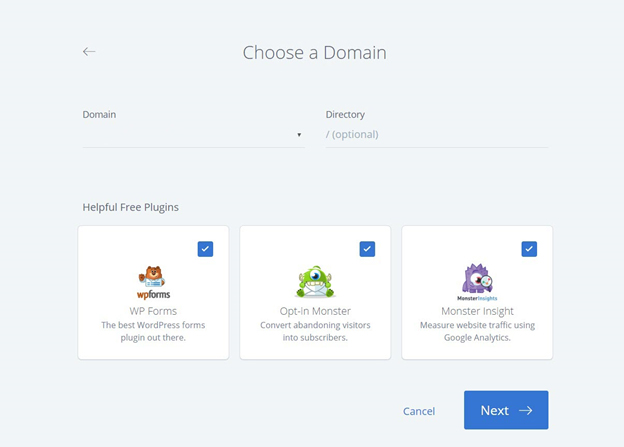 Choosing your domain name