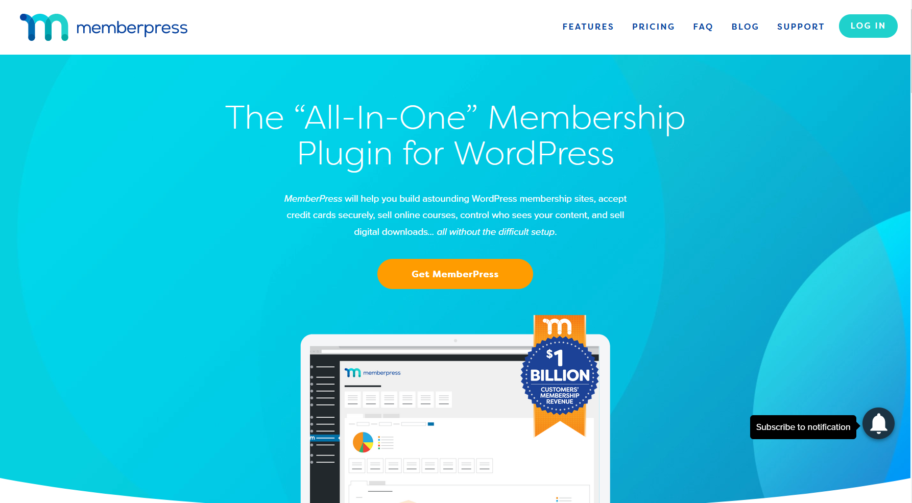 MemberPress all in one membership plugin