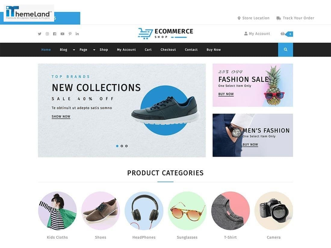 VW Ecommerce Store theme