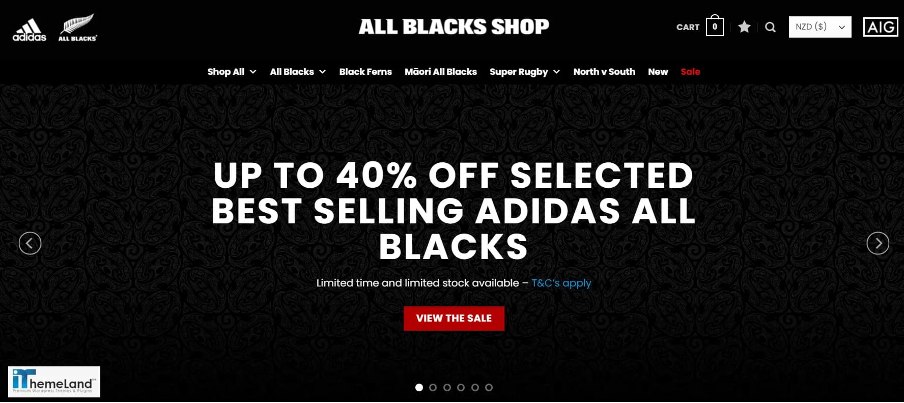 all black store