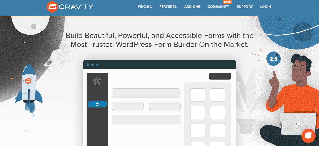 gravity form plugin for wordpress