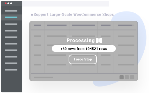 Support large scale WooCommerce online shop and background processing