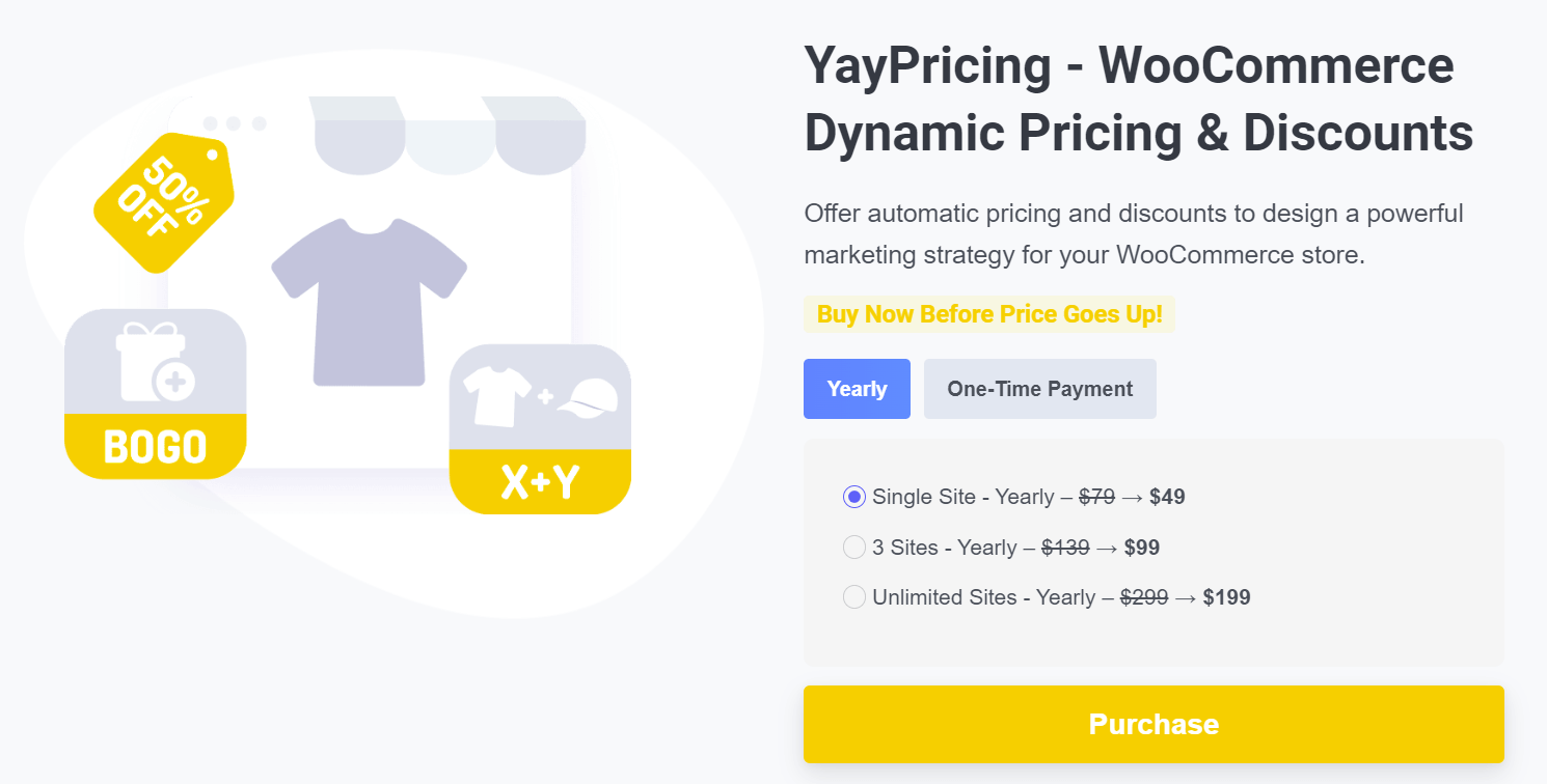 YayPricing - WooCommerce Dynamic Pricing and Discounts