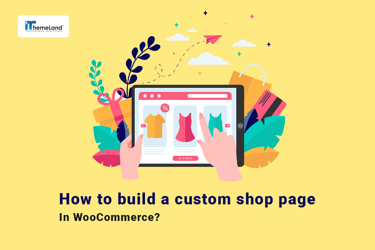 Custom WooCommerce shop page