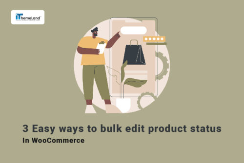 bulk edit WooCommerce product status