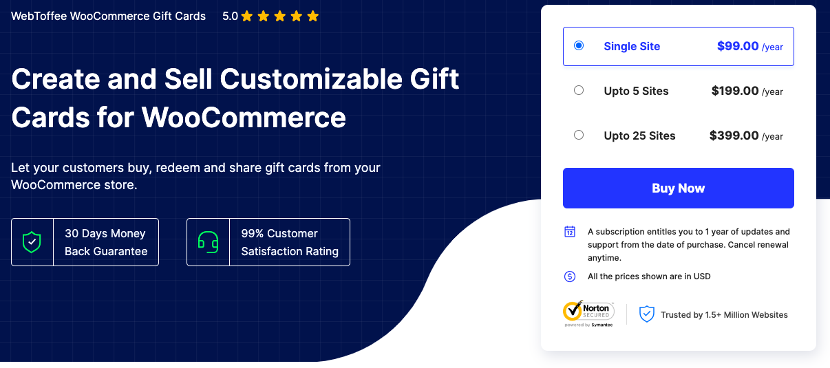 WooCommerce Gift Cards Plugin