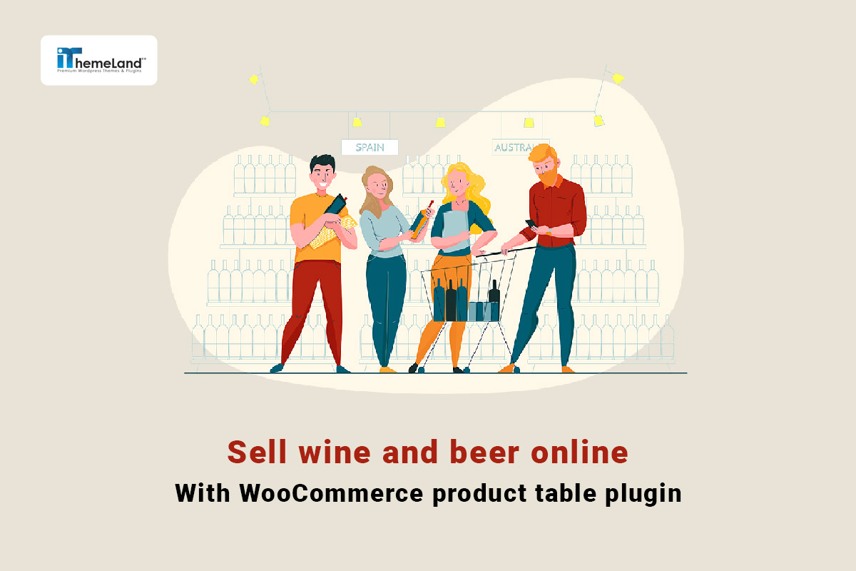 WooCommerce wine shop