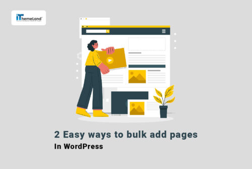 Bulk add pages in WordPress